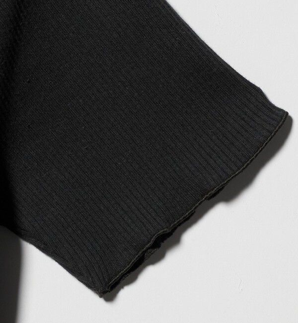 BEAUTY&YOUTH UNITED ARROWS「コットン リブ ヘンリーネック ショートスリーブ カットソー」|Tシャツ・カットソー|