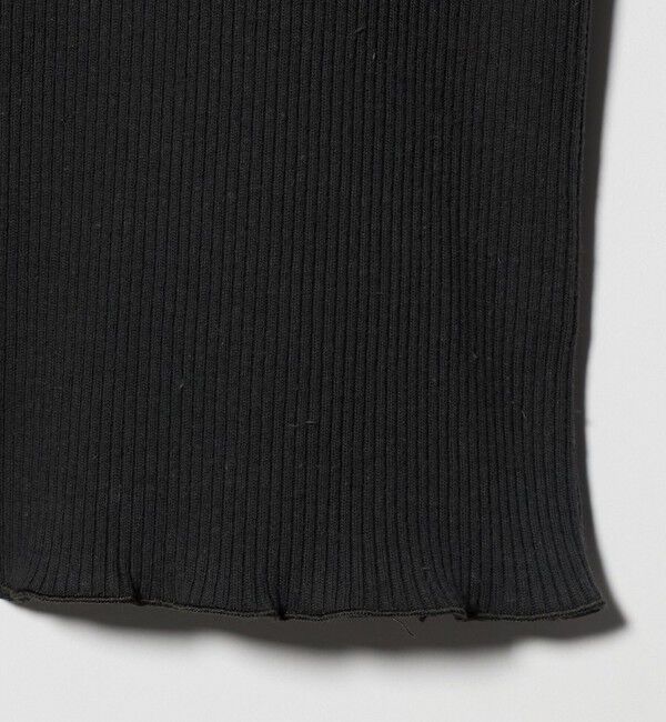 BEAUTY&YOUTH UNITED ARROWS「コットン リブ ヘンリーネック ショートスリーブ カットソー」|Tシャツ・カットソー|