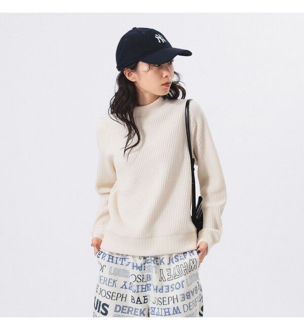 BEAMSBOY「Jackman / 別注 ワッフル ミドルネック」|スウェット・ジャージ|