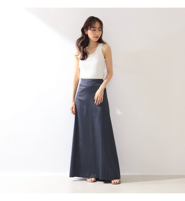 Demi-Luxe BEAMS 「AURALEE / GIZA HIGH GAUGE RIB KNIT TANK」|ニット・セーター|