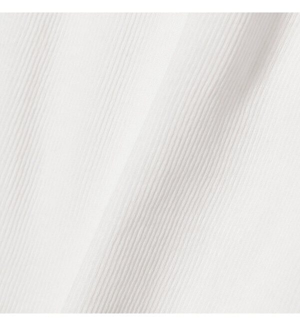 Ray BEAMS 「テレコ リブ クルーネック トップス」|Tシャツ・カットソー|