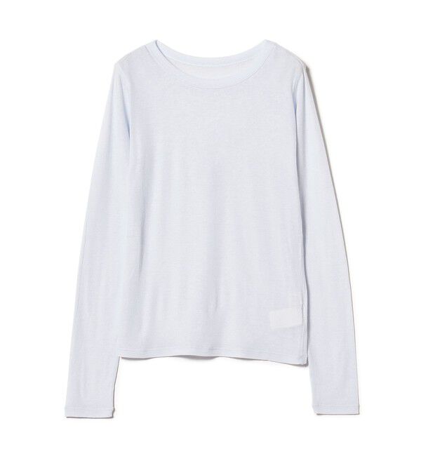 Ray BEAMS 「テレコ リブ クルーネック トップス」|Tシャツ・カットソー|