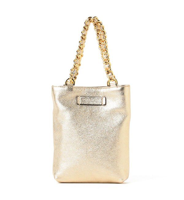 Demi-Luxe BEAMS 「GIANNI CHIARINI / CAMILLA メタリック レザートートバッグ」|トートバッグ|