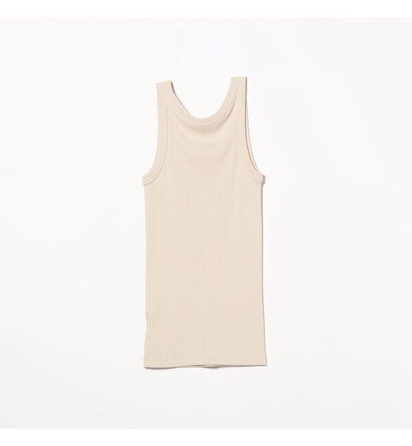 Demi-Luxe BEAMS 「丸胴 テレコ タンクトップ」|Tシャツ・カットソー|