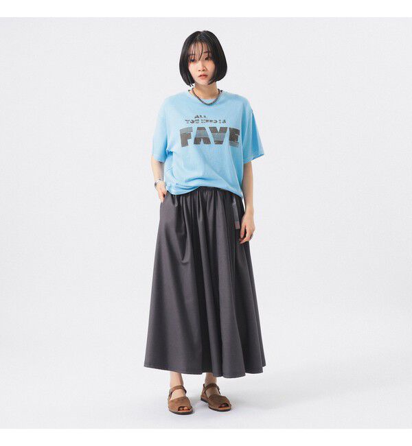 BEAMSBOY「【別注】Gramicci  / ギャバ ロングスカート  ＜定番 / オンオフ兼用＞」|スカート|