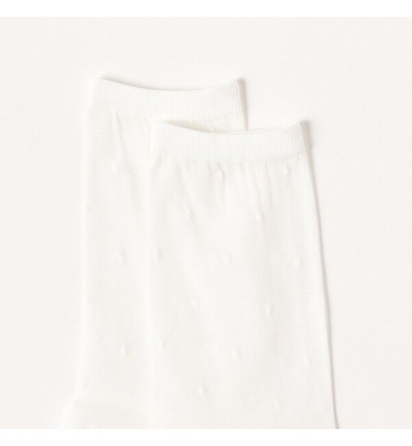 Demi-Luxe BEAMS 「ドット シアー ソックス」|その他|