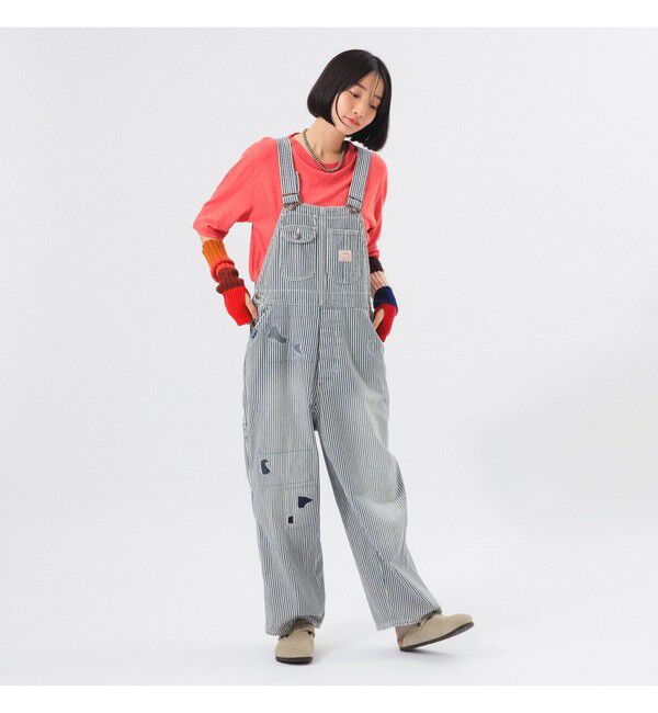 BEAMSBOY「【別注】BIGMAC / ヒッコリー オーバーオール」|オールインワン|