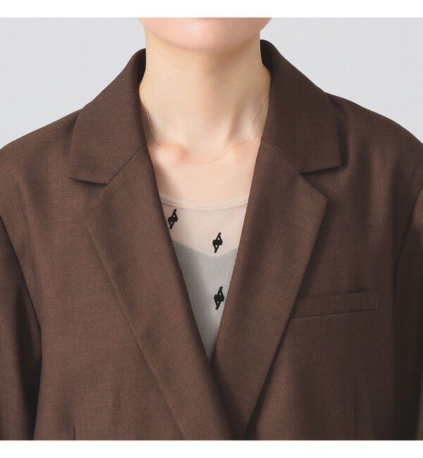 Ray BEAMS 「4ボタン ダブル テーラード ジャケット」|ダッフルコート|