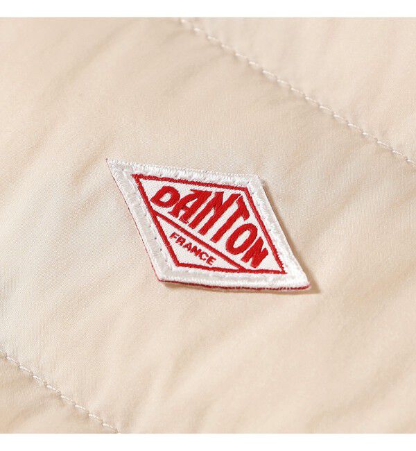 Ray BEAMS 「DANTON / インナー ダウン クルーネック ジャケット 25FW」|ブルゾン・スタジャン|