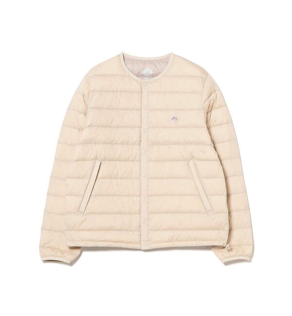 Ray BEAMS 「DANTON / インナー ダウン クルーネック ジャケット 25FW」|ブルゾン・スタジャン|