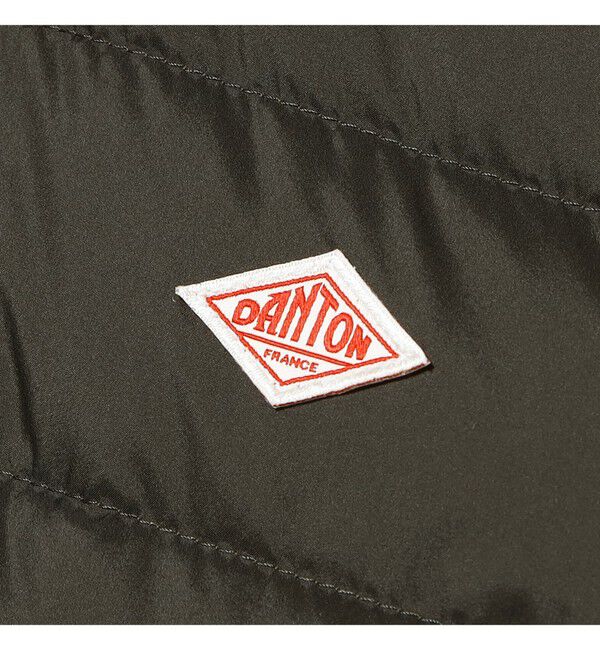 Ray BEAMS 「DANTON / インナー ダウン クルーネック ジャケット 25FW」|ブルゾン・スタジャン|