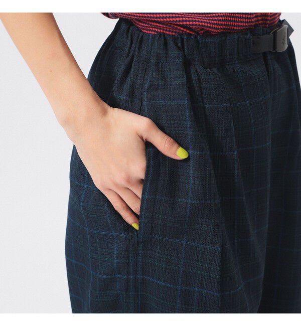 BEAMSBOY「【別注】Gramicci / チェック イージーパンツ」|チノ|