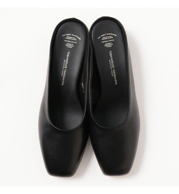 Demi-Luxe BEAMS 「BEAUTIFUL SHOES / スクエア ミュール」|サンダル|