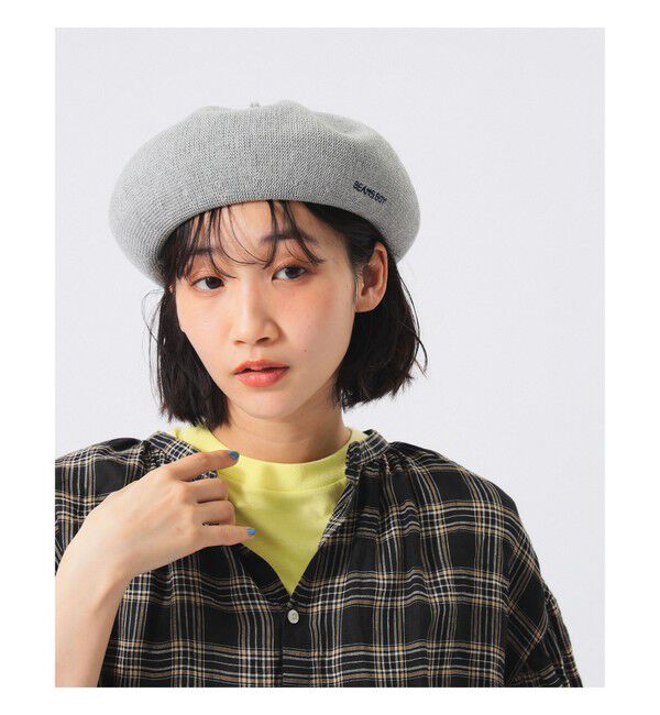 BEAMSBOY「ロゴ ベレー」|その他|GREY