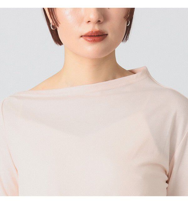 Ray BEAMS 「アシメ ネック ドレープ」|Tシャツ・カットソー|