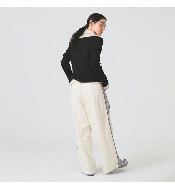 Ray BEAMS 「Wライン トラック パンツ」|チノ|