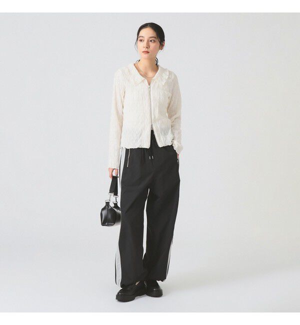 Ray BEAMS 「Wライン トラック パンツ」|チノ|