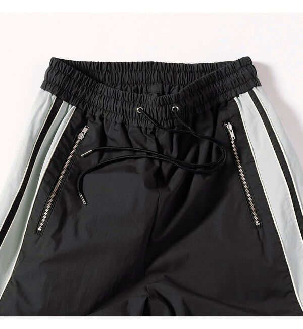 Ray BEAMS 「Wライン トラック パンツ」|チノ|