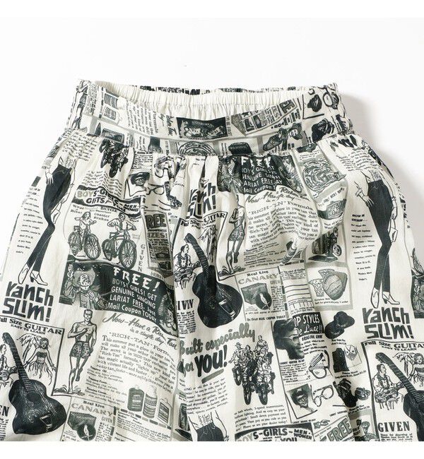 BEAMSBOY「【別注】BINDU / アドバタイジング スカート」|スカート|