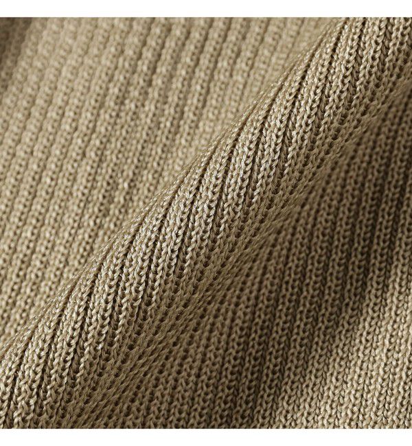 Demi-Luxe BEAMS 「TAN / 2ピース リブ カーディガン」|ニット・セーター|