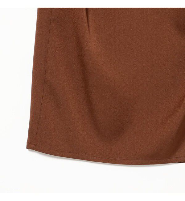 Ray BEAMS 「サテン ドレープ スカート」|スカート|