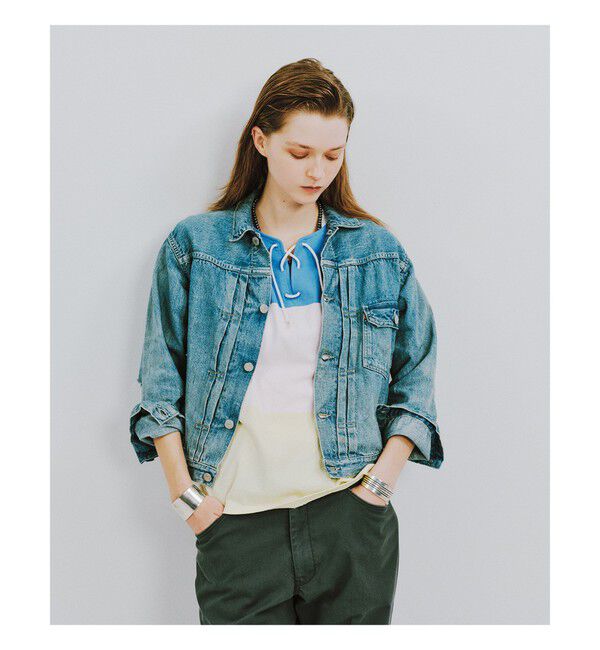 BEAMSBOY「【別注】orSlow / 50th Monroe Jacket」|ブルゾン・スタジャン|LT.INDIGO