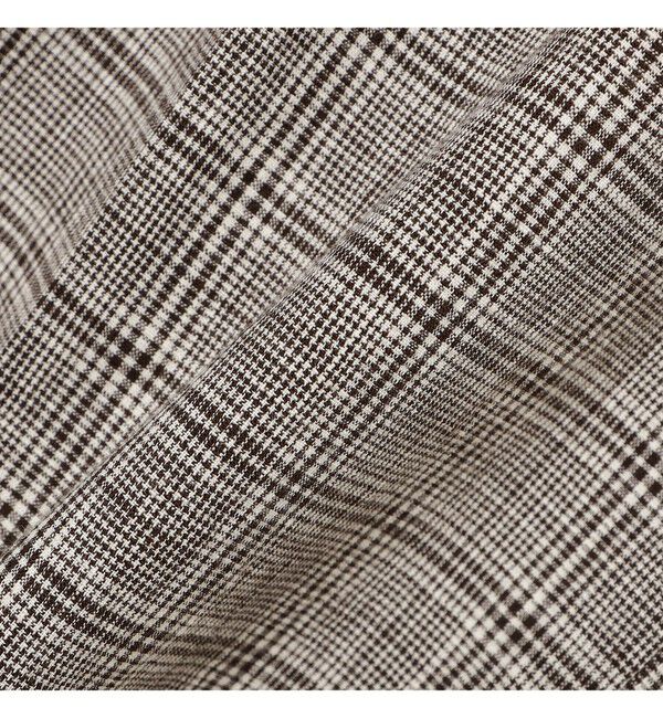 BEAMSBOY「チェック スラックス ＜オフィスカジュアル / セットアップ対応 / オンオフ兼用＞」|チノ|