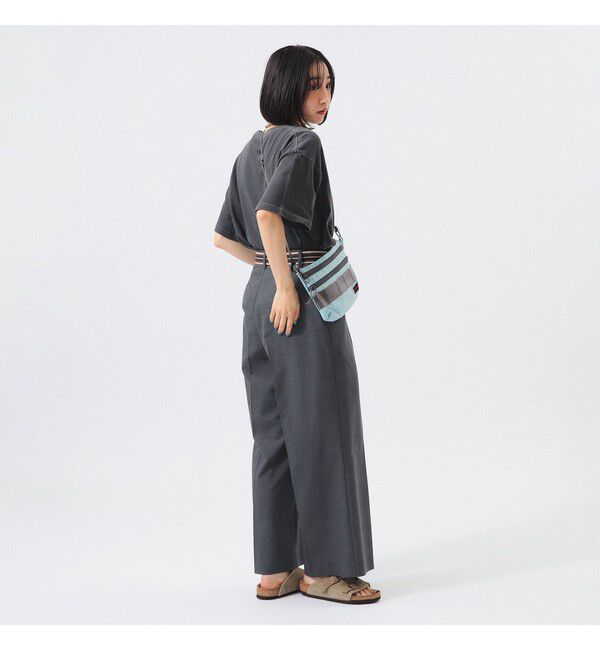 BEAMSBOY「ティーダブ ワイド スラックス」|チノ|