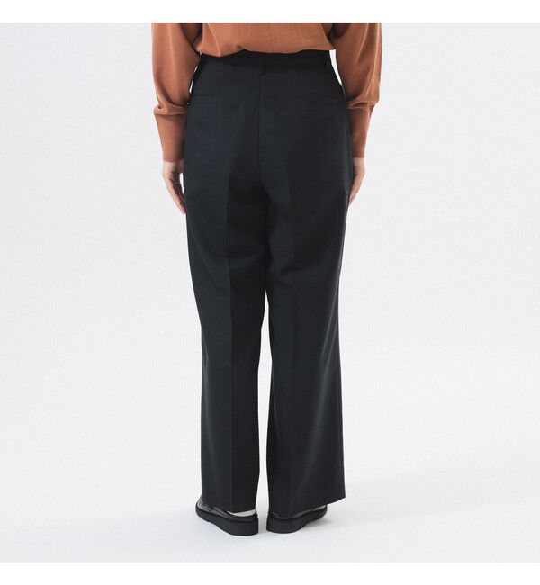 BEAMSBOY「ティーダブ ワイド スラックス」|チノ|