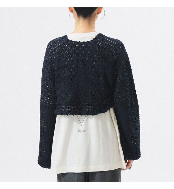 BEAMSBOY「レース ニット ボレロ」|ニット・セーター|