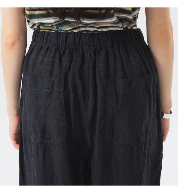 BEAMSBOY「リネン ソリッド イージー ＜イージーケア＞」|チノ|