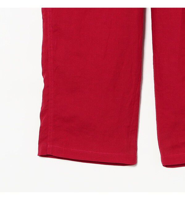 BEAMSBOY「リネン ソリッド イージー ＜イージーケア＞」|チノ|