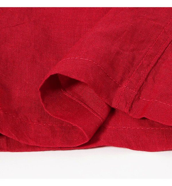 BEAMSBOY「リネン ソリッド イージー ＜イージーケア＞」|チノ|