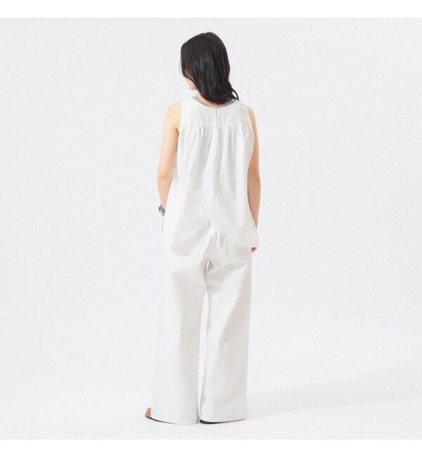 BEAMSBOY「【別注】TORI-TO / コラージュ ノースリーブ シャツ」|シャツ・ブラウス|