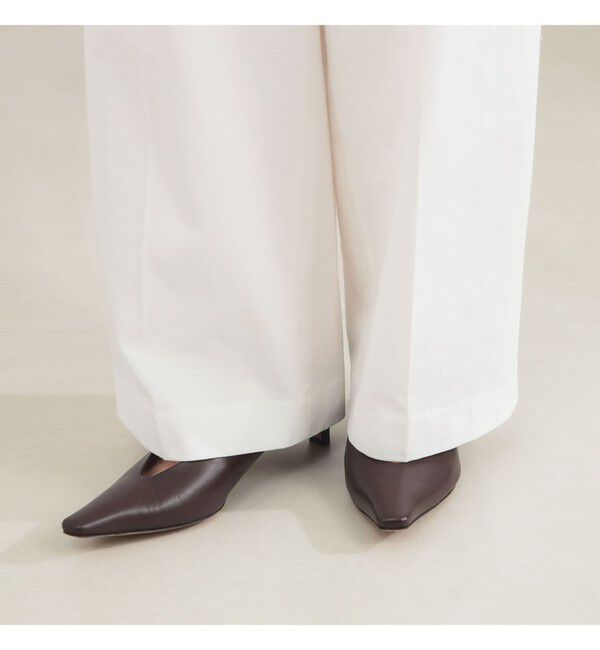 Demi-Luxe BEAMS 「AK+1 / インタック セミワイド パンツ」|チノ|