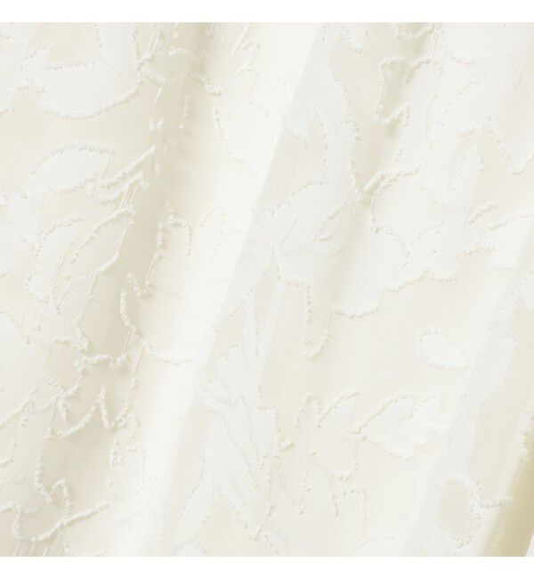 Ray BEAMS 「ジャガード パフスリーブ ワンピース」|ワンピース|