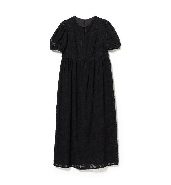 Ray BEAMS 「ジャガード パフスリーブ ワンピース」|ワンピース|