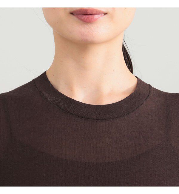 Demi-Luxe BEAMS 「AK+1 / シアー Tシャツ」|Tシャツ・カットソー|