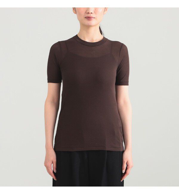 Demi-Luxe BEAMS 「AK+1 / シアー Tシャツ」|Tシャツ・カットソー|