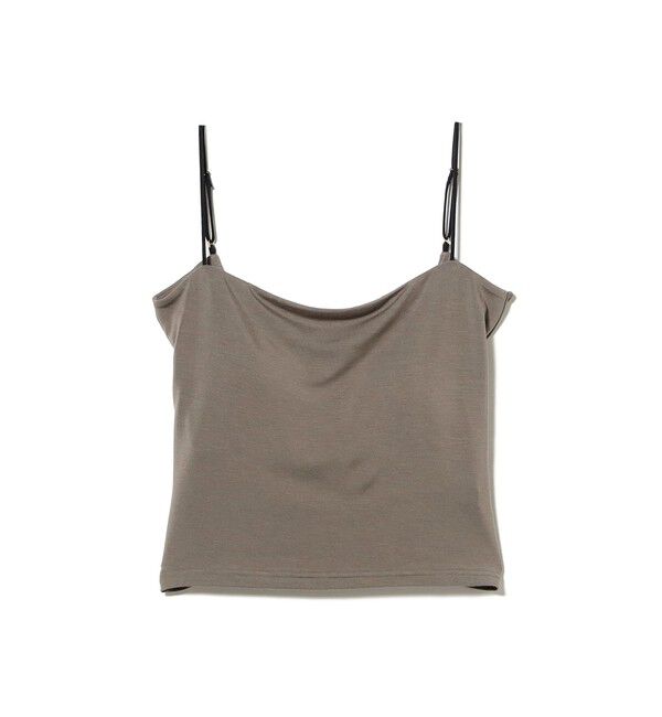Demi-Luxe BEAMS 「レーヨン 天竺 カップ付きキャミソール」|Tシャツ・カットソー|KHAKI