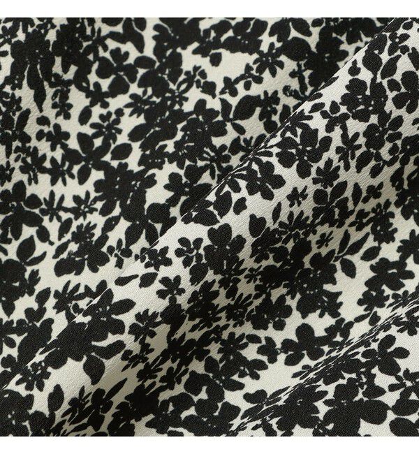 Demi-Luxe BEAMS 「プチフラワー プリント イージーパンツ」|チノ|