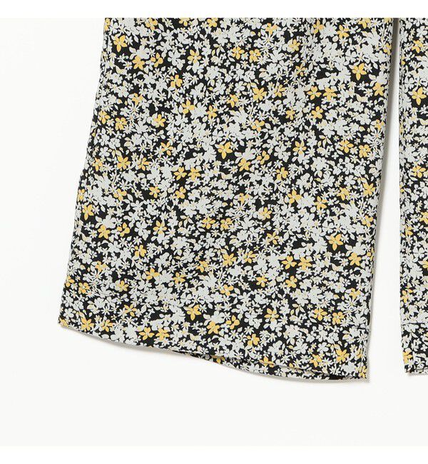 Demi-Luxe BEAMS 「プチフラワー プリント イージーパンツ」|チノ|