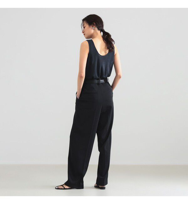 Demi-Luxe BEAMS 「セミワイド 1タックパンツ」|チノ|