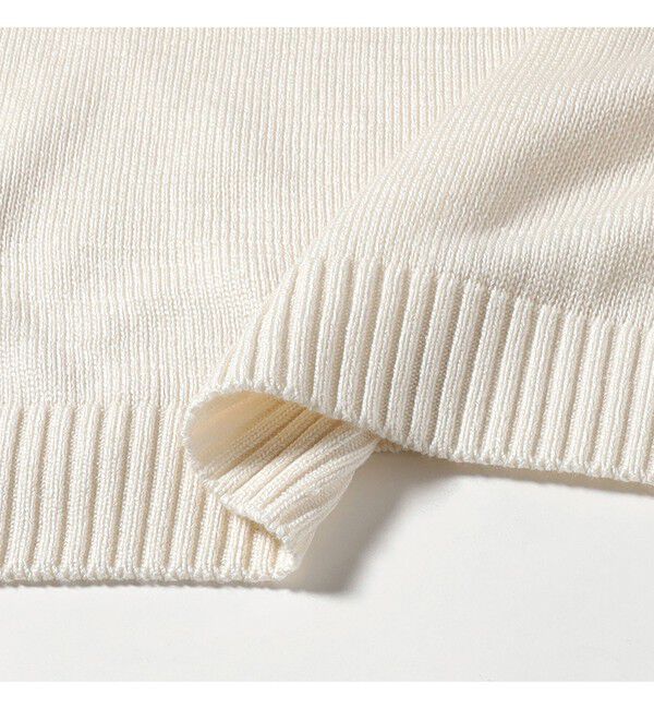 Demi-Luxe BEAMS 「コットンシルク Vネック プルオーバー」|ニット・セーター|