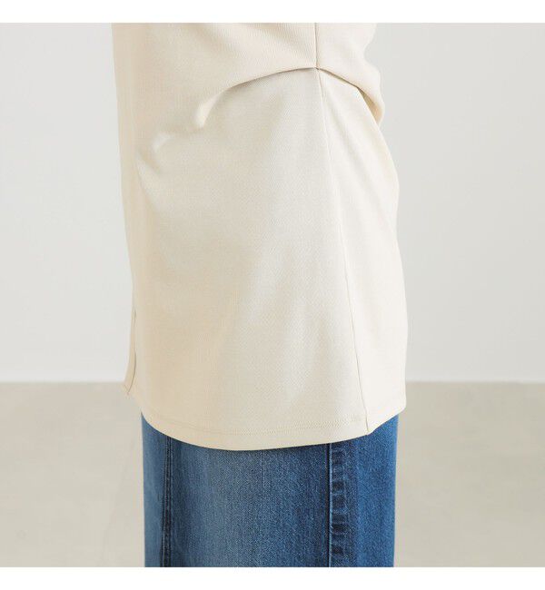 Demi-Luxe BEAMS 「スリット ノースリーブ チュニック」|Tシャツ・カットソー|