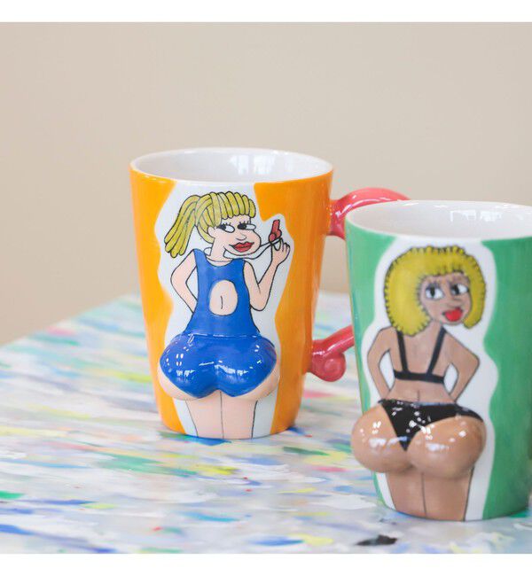 BEAMS「Meelarp / BIG BOOTYS マグカップ」|食器・キッチングッズ|