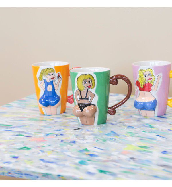 BEAMS「Meelarp / BIG BOOTYS マグカップ」|食器・キッチングッズ|