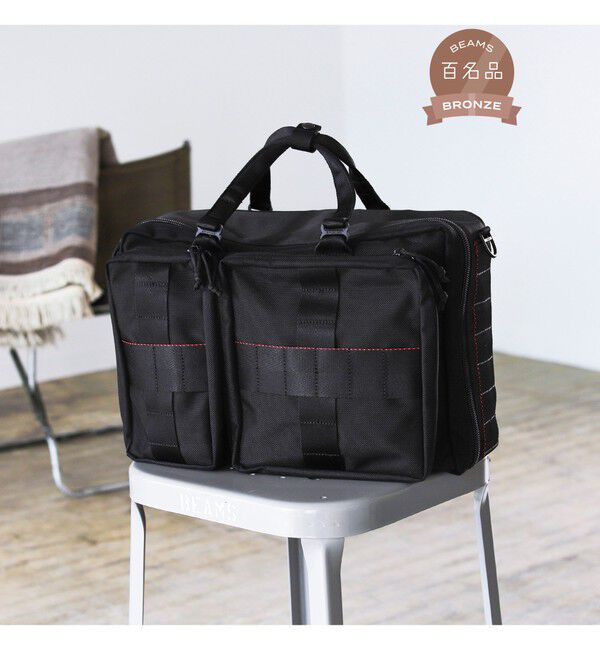 BEAMS PLUS「BRIEFING / 別注 3WAY BAG」|ビジネスバッグ|BLACK