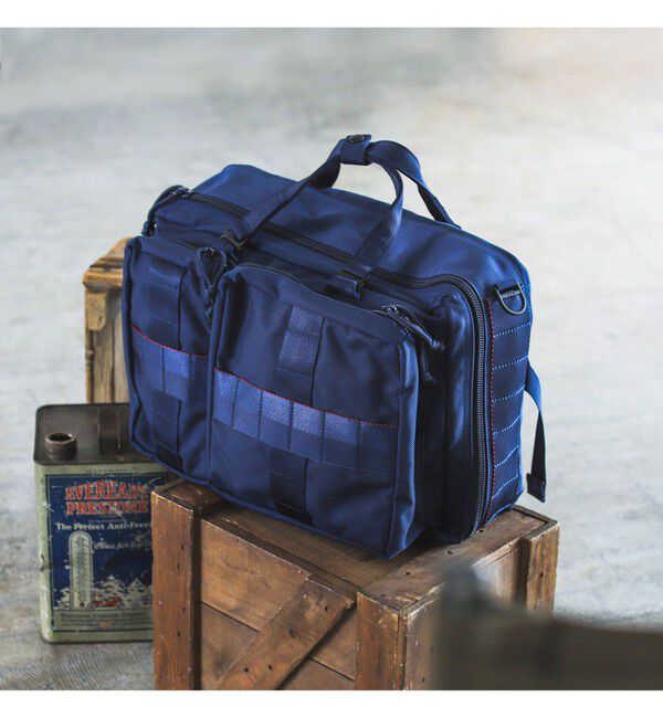 BEAMS PLUS「BRIEFING / 別注 3WAY BAG」|ビジネスバッグ|