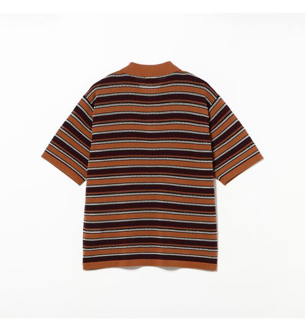 BEAMS「12 Gauge Border Polo Shirt」|ポロシャツ|